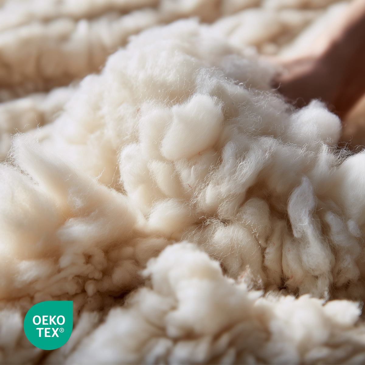 ORGANIC WOOL
100% Organic wool filling