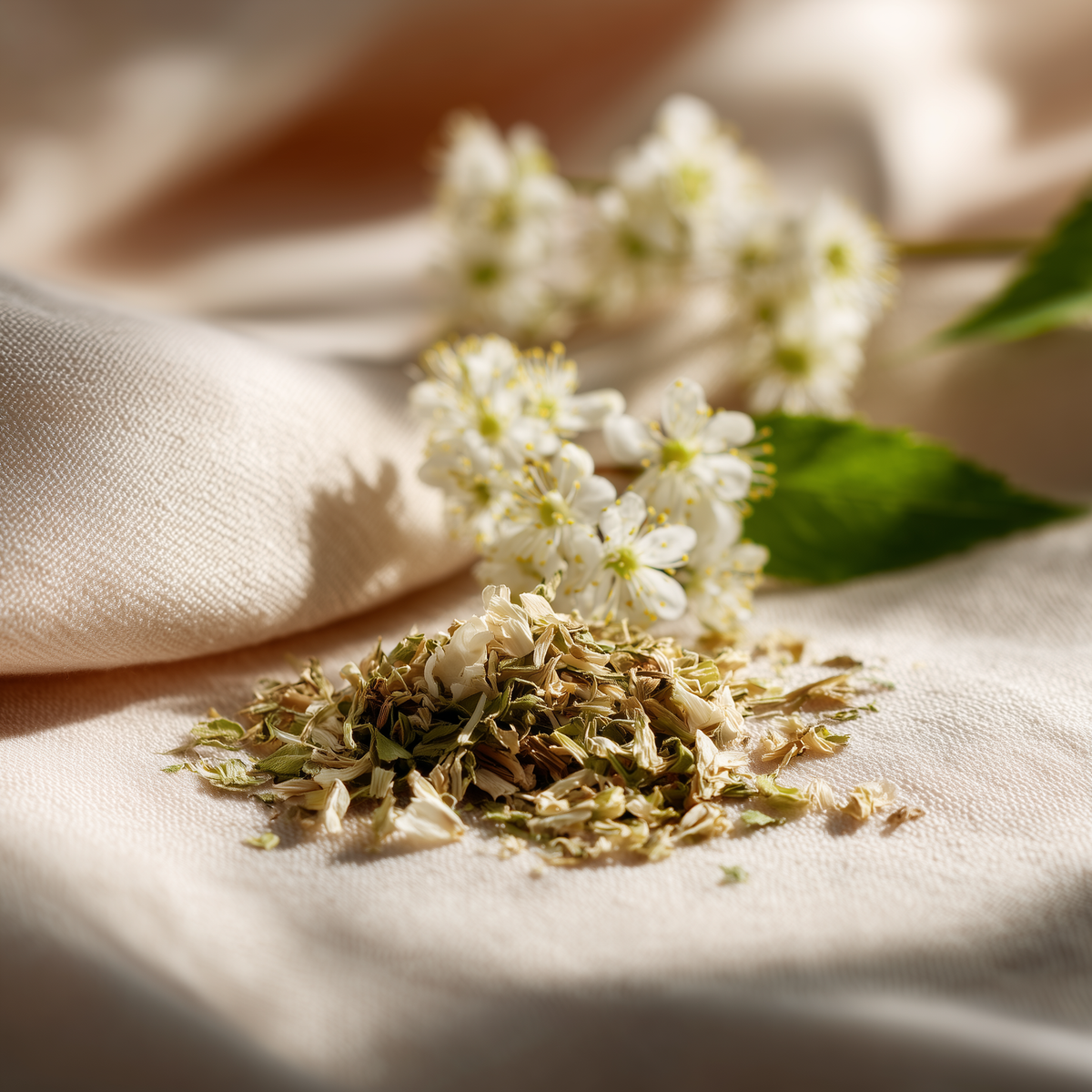 QUIET
Linden & Chamomile
Gentle botanical warmth